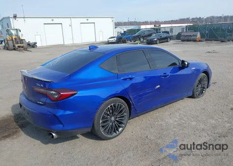 2024 Acura Tlx A-Spec Package из США, поврежденный, VIN 19UUB6F5XRA001442